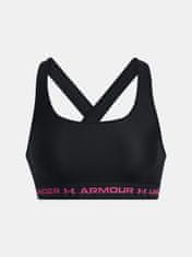 Under Armour Podprsenka Crossback Mid Bra-BLK XS