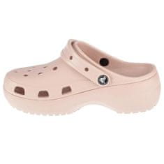 Crocs Dreváky béžová 39 EU Classic Platform Clog