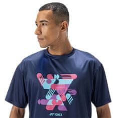 Yonex Tričko tmavomodrá XL Unisex Practice T-shirt