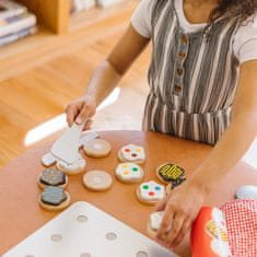 Melissa & Doug Drevený set na pečenie sušienok