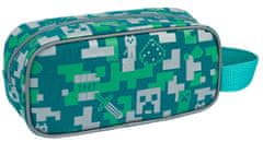 BAAGL Minecraft penál Silver Creeper