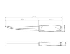 Tramontina Filetovací nôž na ryby Tramontina Outdoor - 15cm