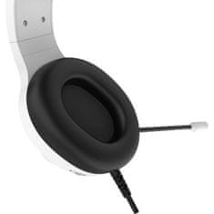 Canyon Sluchátka s mikrofonem GH-6 herní headset Shadder bílý