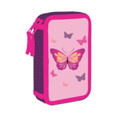 Oxybag Peračník 2zip prázdny Butterfly PP24