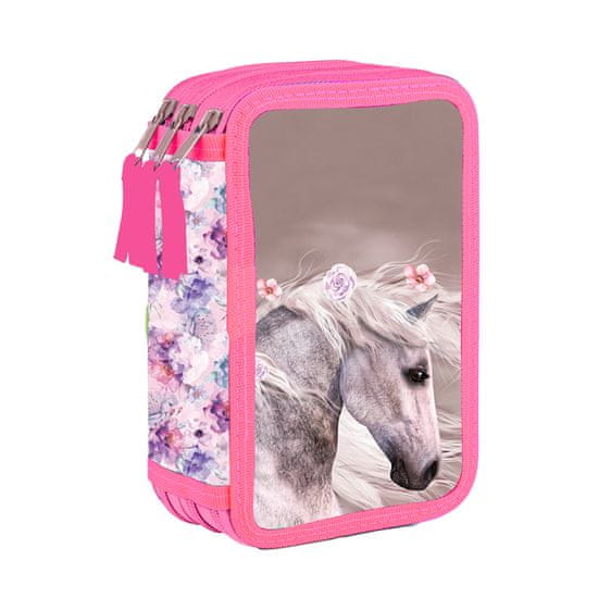 Oxybag Peračník 3zip prázdny Horse Romantic PP24