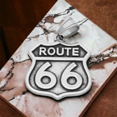 ewena Prívesok Route 66 z ocele: Štýl, história a nekonečné dobrodružstvo na vašom krku