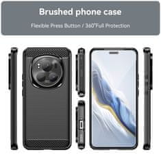 Techsuit Puzdro Carbon Bush TPU pre Honor Magic6 Pro - Čierna KP31031