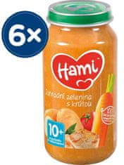 Hami Záhradná zelenina s morkou 6 x 250 g