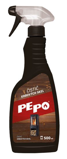 PE-PO Drana PE-PO 500 ml, tekutý čistič krbového skla