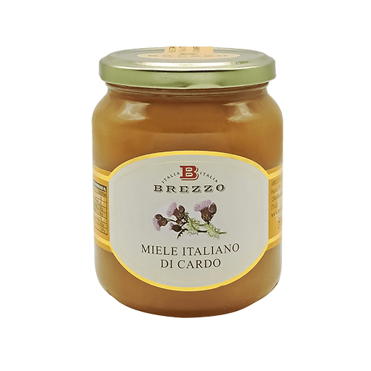 Brezzo Taliansky med z kvetov bodliaka, 500 g (Miele di Cardo)