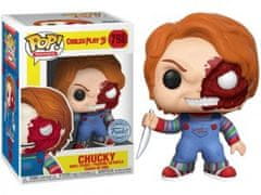 Funko Pop! Zberateľská figúrka Child´s Play Chucky Half 798