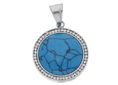 ewena Prívesok modrý medailón