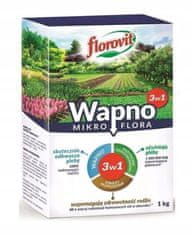 Florovit Vápenaté hnojivo mikroflóra 1 kg multifunkčné granulované hnojivo