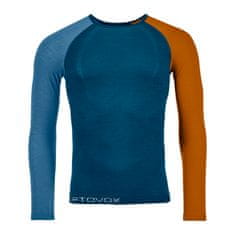 Ortovox 120 Competition Light Long Sleeve M petrol blue