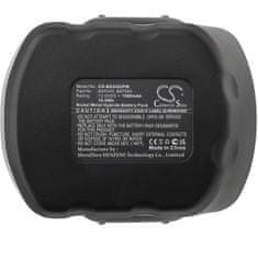 CameronSino Batérie pre Bosch Exact 12, Jan-55 (ekv. 2 609 200 306), 1500 mAh, NiMH