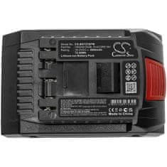 CameronSino Batéria pre Bosch Gbh, Gcm, Gds, Gkm, Gsa 18v a dalšie (ekv. Bosch 1600A016GB), 18 V, 4 Ah, Li-Ion