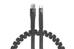 AMIO Micro USB pružinový kábel 1,2 m uc-12 amio-02529