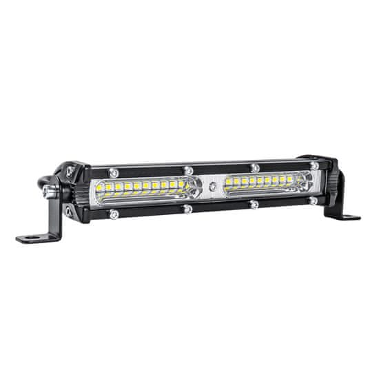 AMIO Tenká pracovná lampa LED barový panel 18 cm 9-36v amio-03259 awl48