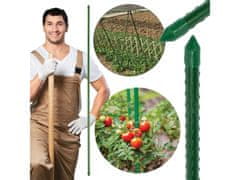 GARDEN LINE Povlakovaná tyčka na rastliny, podpora pre paradajky 11mm/90 cm 1 szt