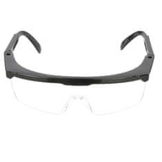 botle Ochranné okuliare, ochranné okuliare, pracovné, proti trieskam, nastaviteľné straničky