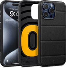 Spigen ochranný kryt Casaology Athlex pro Apple iPhone 15 Pro, čierna