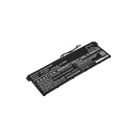 CameronSino Batéria pre Acer Aspire 1, 3, Acer Extensa 15, 4750 mAh, Li-Pol