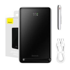 BASEUS Baseus magnetická powerbanka 10000mAh, USB-C 20W MagSafe (biela)