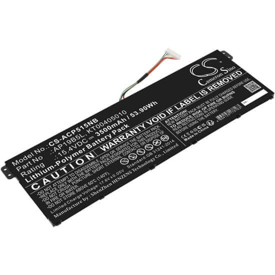 CameronSino Batéria pre Acer Aspire 5, TravelMate P2, 3500 mAh, Li-Pol