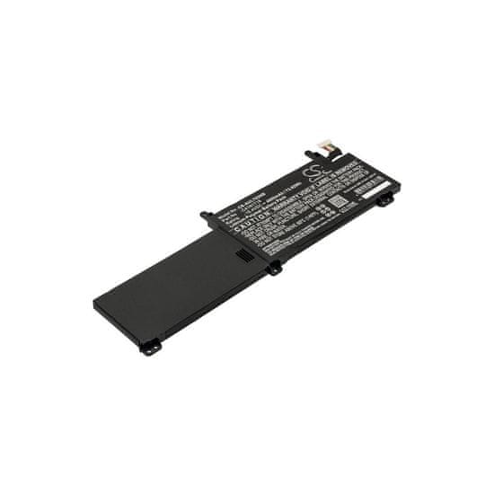 CameronSino Batéria pre Asus GL703gm, GL703gs, Rog Strix a další, 4800 mAh, Li-Pol