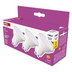 EMOS LED žiarovka Classic MR16 / GU10 / 7 W (60 W) / 806 lm / Neutrálna biela