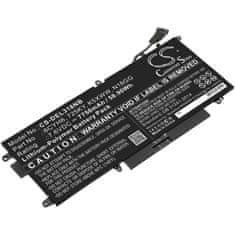 CameronSino Batéria pre Dell Latitude 12 5289, Dell Latitude E5289, 7750 mAh, Li-Pol