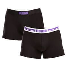 Puma 2PACK pánske boxerky čierné (701226763 008) - veľkosť M