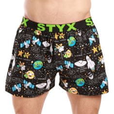 Styx 3PACK pánske trenky art športová guma viacfarebné (3B14789) - veľkosť XL