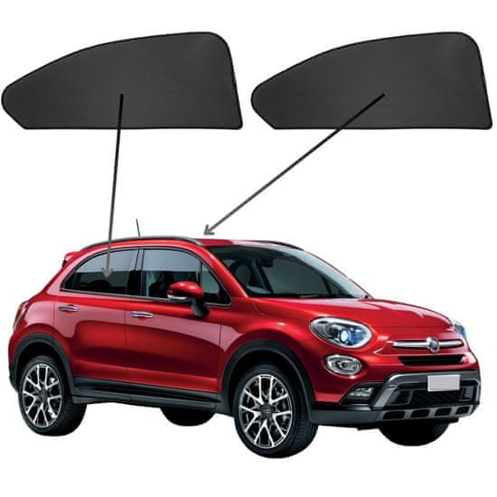 X-Shades Protislnečná clona, Fiat 500X, 2014- ,