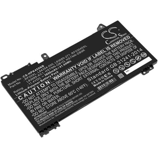 CameronSino Batérie pre HP Pavilion x360 14 Convertible a ProBook 455 G7, 3600 mAh, Li-Pol