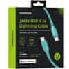 Innostyle Innostyle Jazzy Usb-C Lightning Mfi Rýchlonabíjací Kábel Pre Iphone Kevlar 1M Zelený