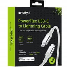 Innostyle Innostyle Usb-C Lightning Mfi Rýchlonabíjací Kábel Pre Iphone Kevlar 2M