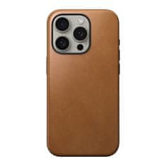 Nomad Modern Leather Case, english tan - iPhone 15 Pro