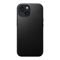 Nomad Modern Leather Case, black - iPhone 15