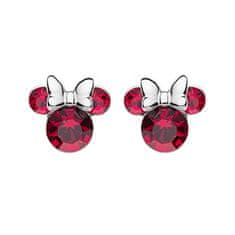 Disney Trblietavé strieborné náušnice kôstky Minnie Mouse ES00028SJUYL.CS