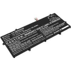 CameronSino Batéria pre Samsung Notebook 9 NP900X5N, NT900X5N....., 5700 mAh, Li-Pol