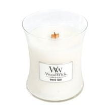 Woodwick WoodWick - White Teak Vase (White Teak) - Scented candle 609.5g 