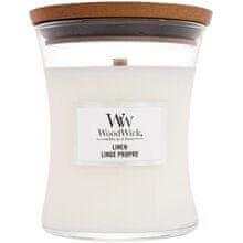 Woodwick WoodWick - Linen Vase (linen) - Scented candle 275.0g 
