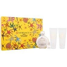 Versace Versace - Eros Pour Femme Gift set EDP 100 ml, shower gel 100 ml, body lotion 100 ml and miniature EDP 5 ml 100ml 