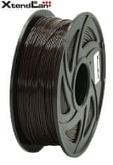 XtendLan PLA filament 1,75mm čierny 1kg