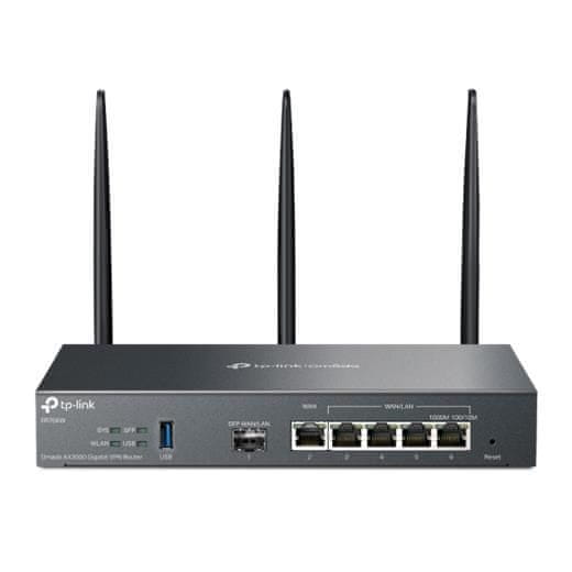 TP-LINK Router ER706W VPN WiFi 6, 1x GWAN + 4x GWAN/LAN + 1x GWAN/LAN SFP, USB, Omáda SDN