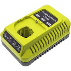 CameronSino Nabíjačka pre Ryobi 18V One+ (ekv. RC18150, RC18120)