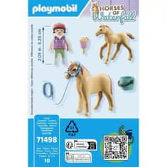 Playmobil 71498 Dieťa s poníkom a žriebätkom
