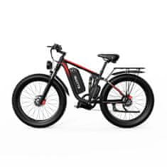 Duotts DUOTTS S26 26" elektrický bicykel 130Nm s 48V 19.2AH batériou Dva motory a Shimano