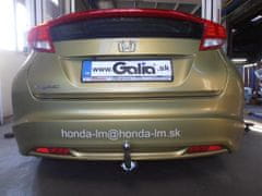 Galia Ťažné zariadenie H0906, HONDA Civic, 5dv, 2011- bajonetové prevedenie C